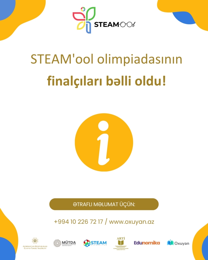 STEAM’ool olimpiadasının finalçıları müəyyənləşdi!