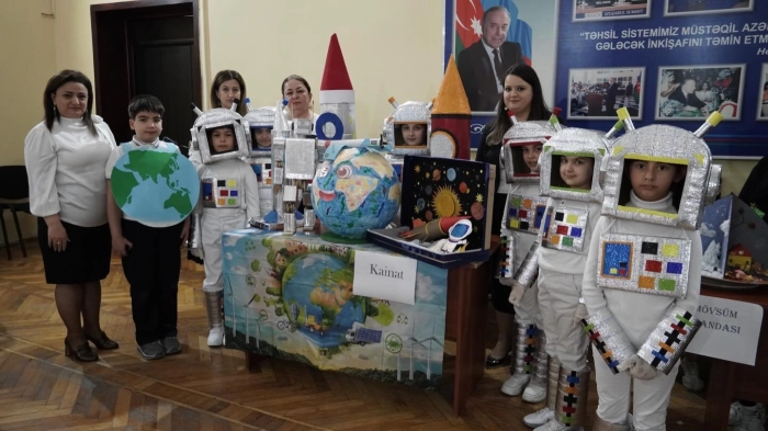  An exhibition was organized at Secondary School No. 114 named after Abil Safarov, where students presented their innovative projects.