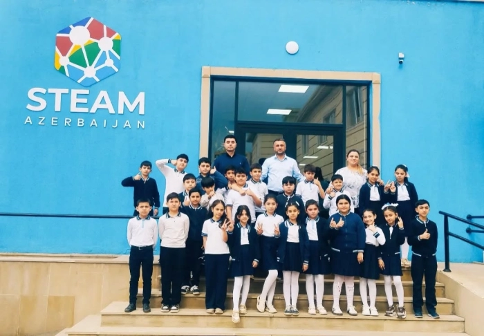  STEAM Mərkəzinə ekskursiyalarımız davam edir. 🚀