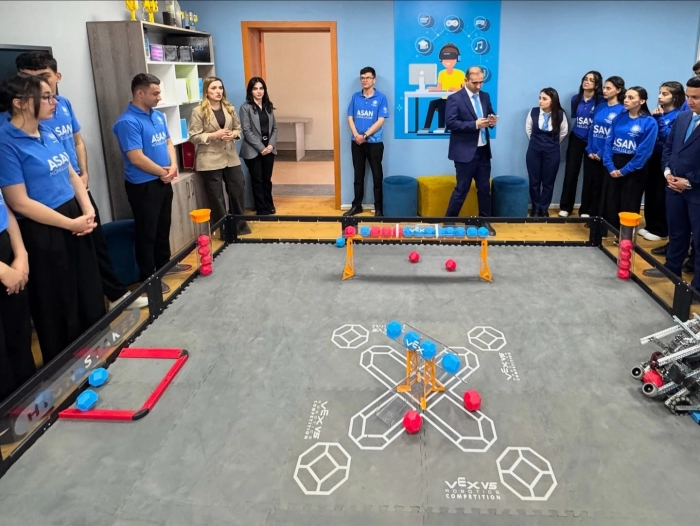  21 aprel – İnnovasiya Günü münasibətilə Masallı ASAN xidmət əməkdaşları və könüllüləri Lənkəran STEAM Mərkəzi-də qonaq oldular.