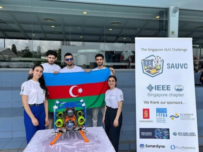  “STEAM Azərbaycan” komandası “Singapore AUV Challenge” (SAUVC 2025) beynəlxalq yarışında