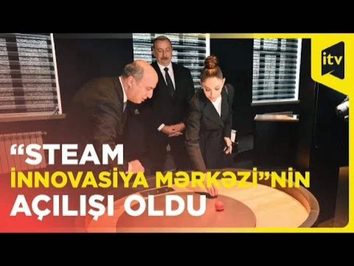  Bakıda “STEAM İnnovasiya Mərkəzi”nin açılışı oldu