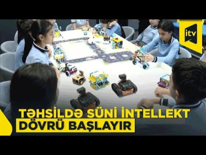  STEAM İnnovasiya Mərkəzində süni intellektin təhsildə tətbiqi
