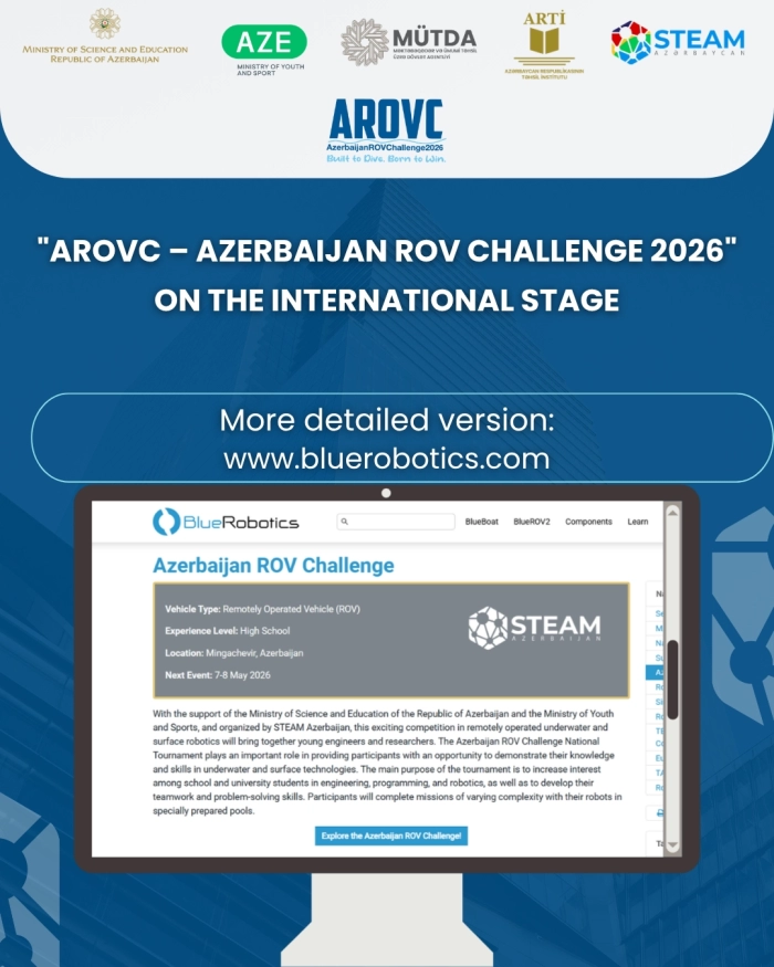 Azerbaijan ROV Challenge on the International Stage!